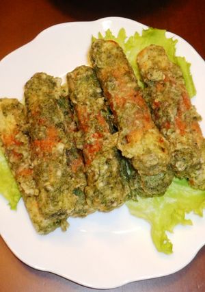 チーズちくわの磯辺揚げ＝チー竹磯辺-レシピのメイン写真