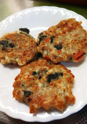 離乳食後期～完了♪豆腐入り鯖ーグ-レシピのメイン写真