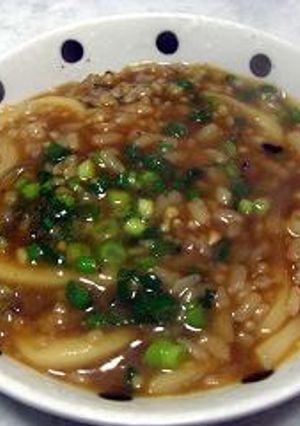 お鍋のシメに☆カレーうどんおじや-レシピのメイン写真