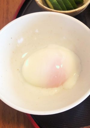 温泉たまご(固め)-レシピのメイン写真