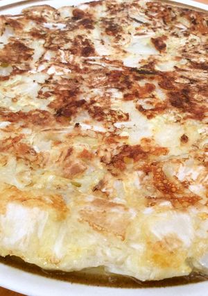 白菜チーズ豆腐のとろ〜りモチモチお焼き-レシピのメイン写真