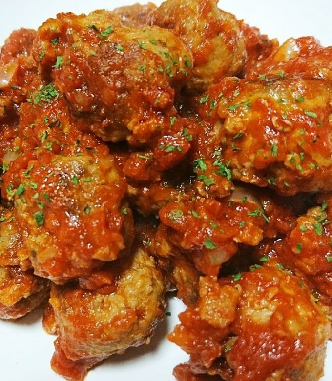 作り置きで簡単☆ミートボールのトマト煮-レシピのメイン写真