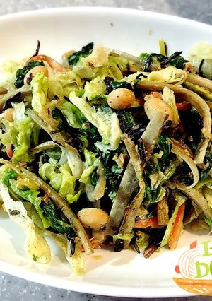 おかずにも！色々野菜のゴマ和えサラダ-レシピのメイン写真