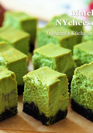 リピ確定♡簡単★抹茶のNYチーズケーキ-レシピのメイン写真