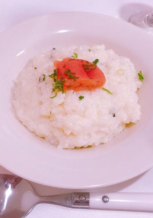 簡単!!豆乳タラコリゾット-レシピのメイン写真