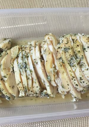 レンジ5分♡簡単火を使わないサラダチキン-レシピのメイン写真