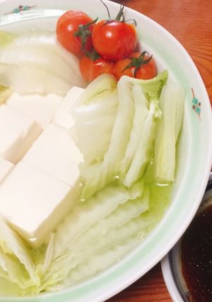 野菜があま～い！ほかほか湯豆腐-レシピのメイン写真