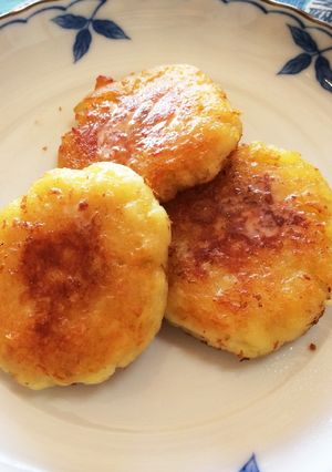おやつに！夜食に！パパッといももち-レシピのメイン写真