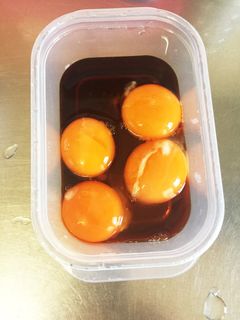 黄身醤油漬け-レシピのメイン写真