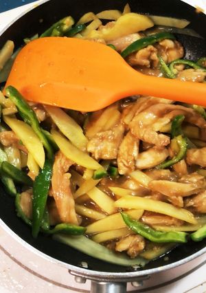 超絶簡単!!牛肉と筍が無くても青椒肉絲!-レシピのメイン写真