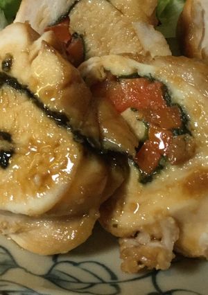 雑な男料理：ロールチキン！！-レシピのメイン写真
