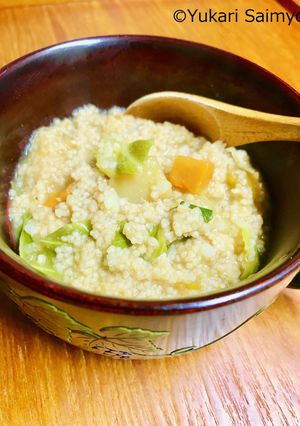 ＊マクロビ＊クスクス雑炊カレー味-レシピのメイン写真