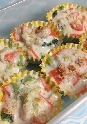 お弁当に♪レンチンで簡単ホワイトソース-レシピのメイン写真