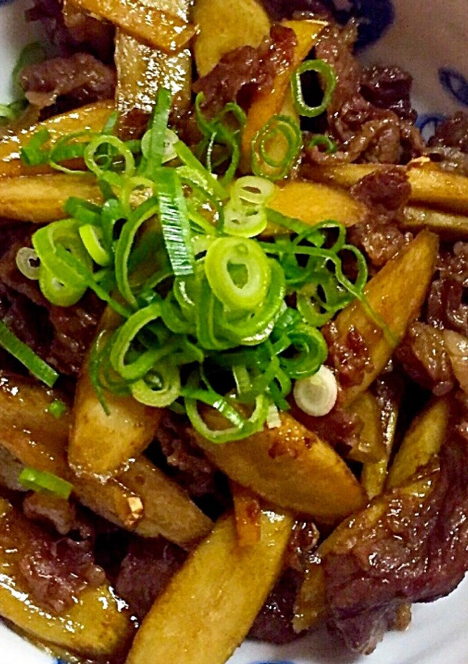 牛肉のしぐれ煮(ごぼう)-レシピのメイン写真