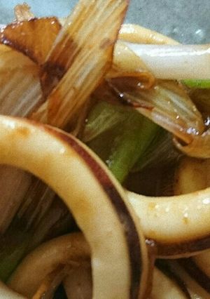カキ醤油の作り置き割下で簡単いか照り焼き-レシピのメイン写真