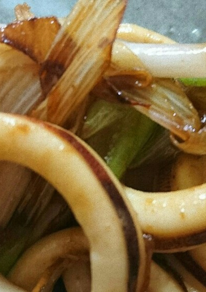 カキ醤油の作り置き割下で簡単いか照り焼き-レシピのメイン写真