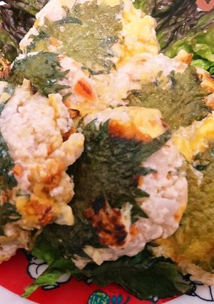 【減量中】野菜とチーズのつくねレモン風味-レシピのメイン写真
