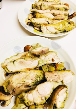 バジルチキン★漬けて焼くだけ簡単おかず-レシピのメイン写真