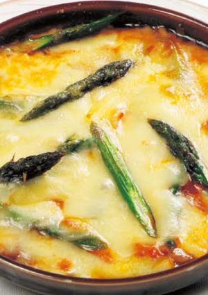 アスパラと豆腐のグラタン-レシピのメイン写真