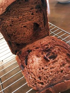 超濃厚♡チョコ食パン(HB使用)-レシピのメイン写真