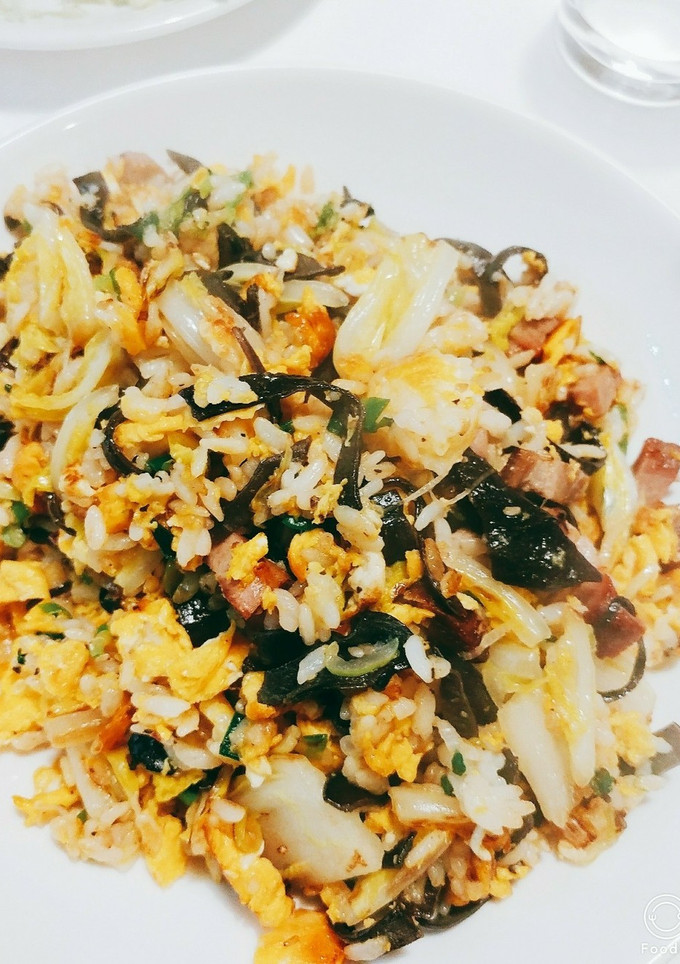 木耳と白菜の炒飯-レシピのメイン写真
