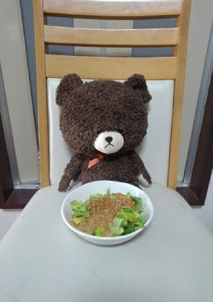 納豆三つ葉の卵入り-レシピのメイン写真