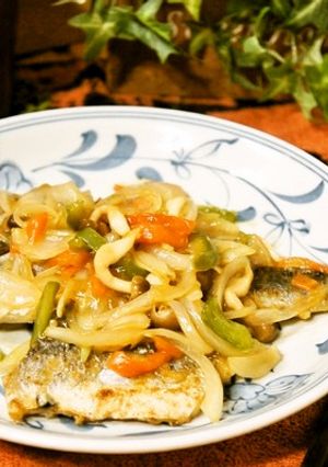 爽やか♪フライパンde鰆の野菜あんかけ-レシピのメイン写真