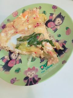 簡単!キムチオムレツ!-レシピのメイン写真
