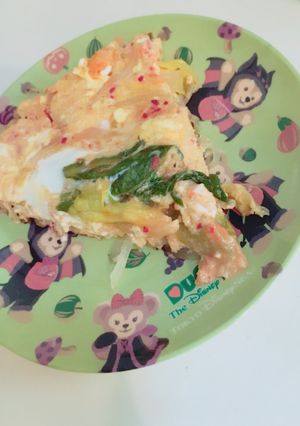 簡単！キムチオムレツ！-レシピのメイン写真