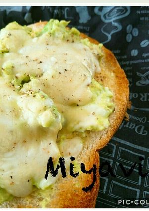 和洋mixとろっアボカドクリチトースト♡-レシピのメイン写真