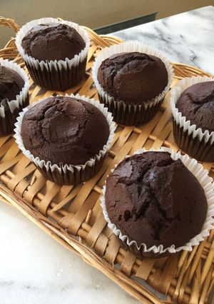 富澤商店ふすまパンミックスでチョコケーキ-レシピのメイン写真