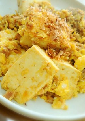 給料日前の豆腐チャンプルー-レシピのメイン写真