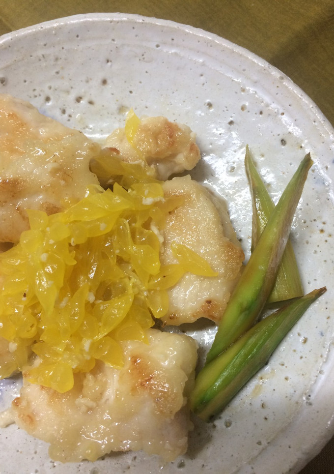 果実で鶏ムネ肉さっぱり焼き-レシピのメイン写真