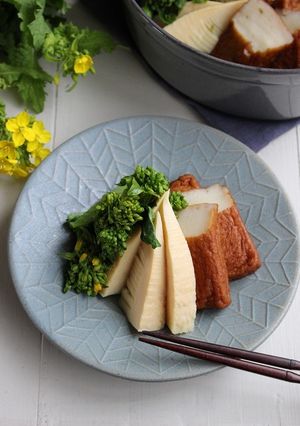 角さつまあげと春野菜の煮物-レシピのメイン写真