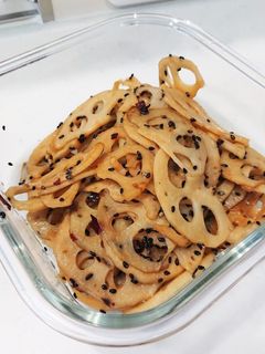 簡単✨きんぴら蓮根❗お弁当や作り置きに♥-レシピのメイン写真