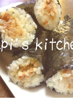 ✿マヨ醤油でおかか海苔巻き✿-レシピのメイン写真