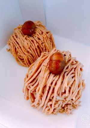甘栗の本格モンブラン-レシピのメイン写真