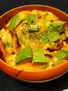 ふわふわアボカド玉子丼-レシピのメイン写真