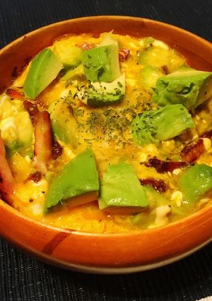 ふわふわアボカド玉子丼-レシピのメイン写真
