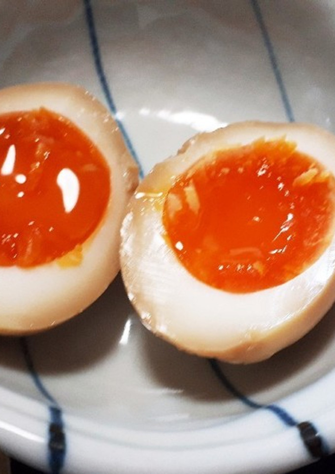 とろーり簡単半熟煮タマゴ-レシピのメイン写真