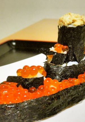 イクラの軍艦巻-レシピのメイン写真