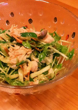 豆苗の具沢山サラダ☆-レシピのメイン写真