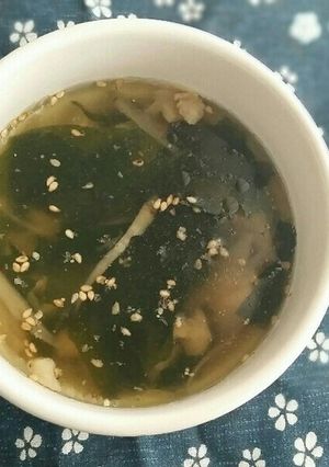 鶏ごぼうスープ-レシピのメイン写真