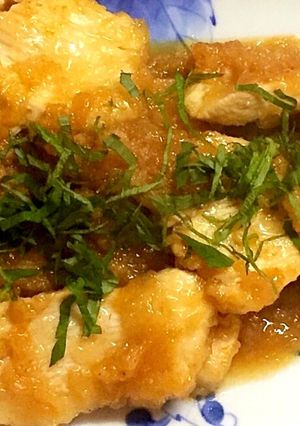 鳥胸肉のみぞれ煮-レシピのメイン写真
