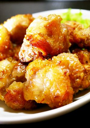 オーブンで揚げ油いらず！鶏もも肉の唐揚げ-レシピのメイン写真