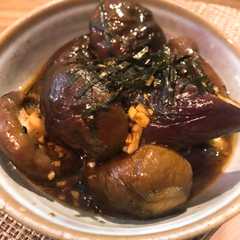 รูปของ 茄子と椎茸のピリ辛和え