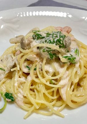 たらこクリームパスタ-レシピのメイン写真