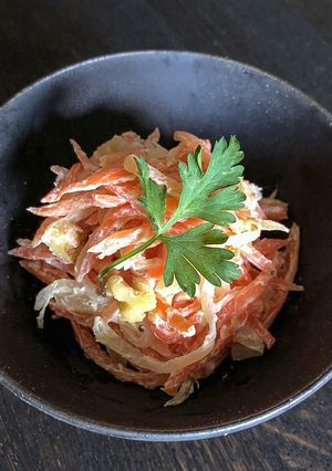 人参のクリームチーズ和え◎おつまみに♪-レシピのメイン写真