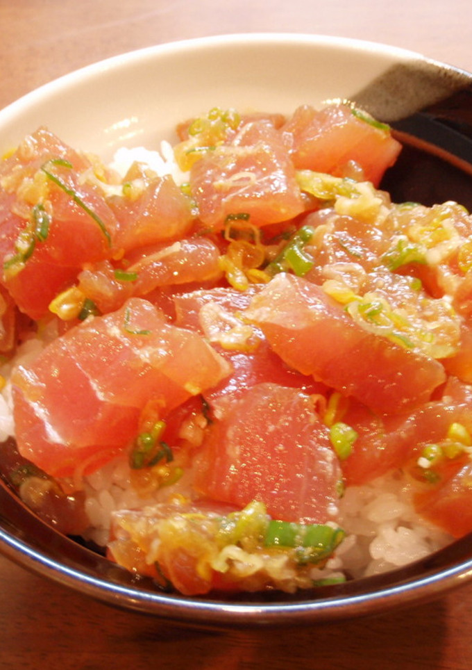 ウチのマグロ漬け丼-レシピのメイン写真
