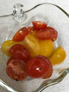 プチトマトのオリーブオイル和え⌘-レシピのメイン写真